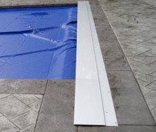 Automatic Safety Pool Cover Lid View From Side